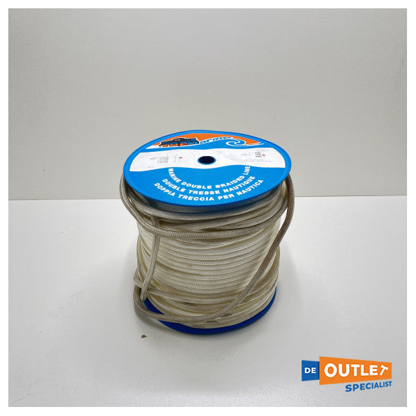 Roll Trem T10 08 000 8 mm Polyester Line Dual White White - 200 metru