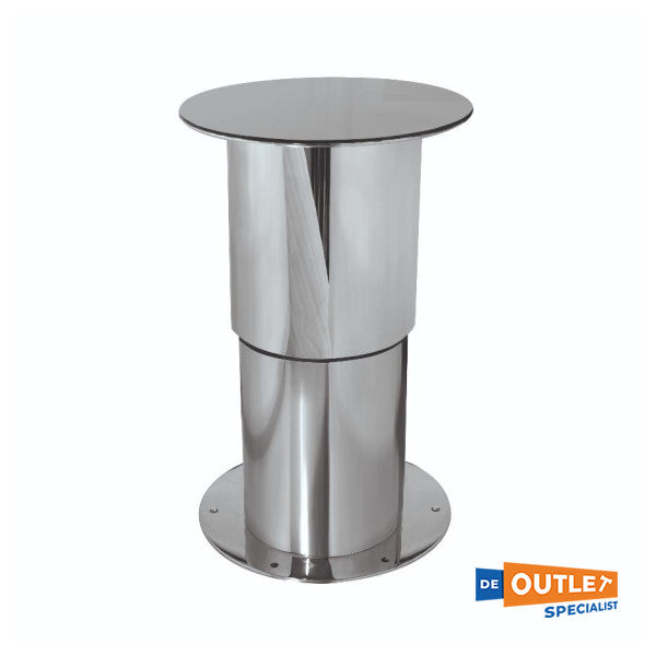 Besenzoni T277 električno postolje za stol od nehrđajućeg čelika okruglo 380 - 730 mm