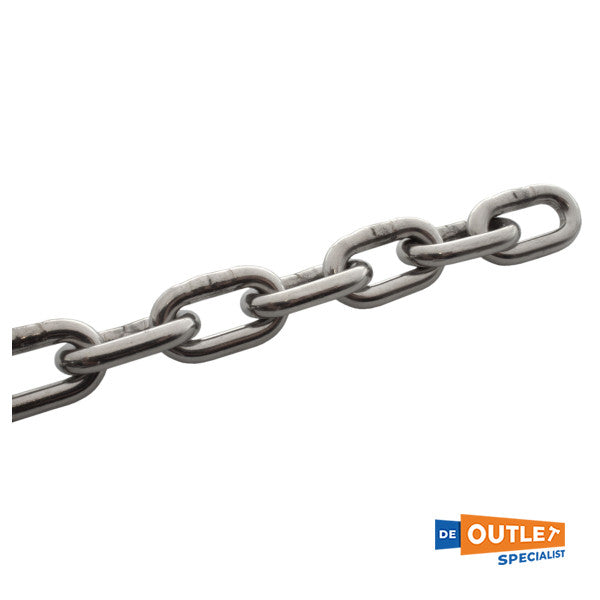 Stainless steel anchor chain 13 mm | 50 m | Din766 - M8070-5-13X50