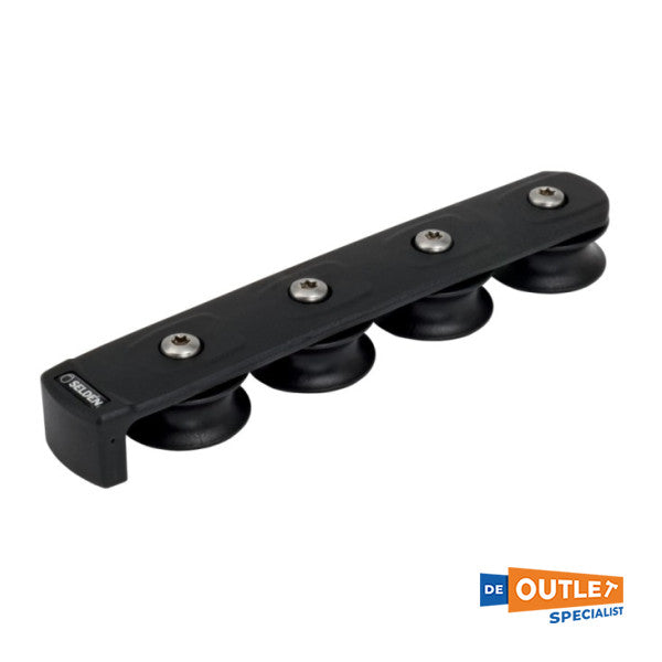 Organisateur de pont de 4 blocs Selden 40 mm / 14 mm Ligne-420-001-04