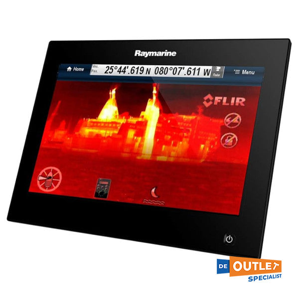 Pantalla de puente de vidrio de la serie Raymarine GS95 9 pulgadas - 6 horas - E70183