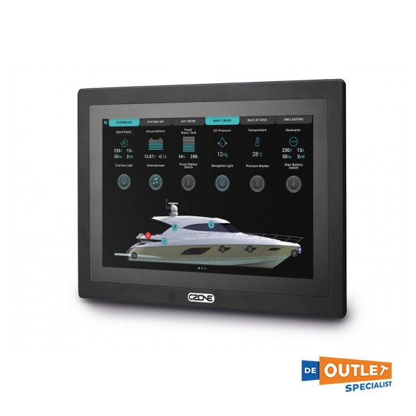 CZone Touch 10 Generation 2 digital switching controller panel