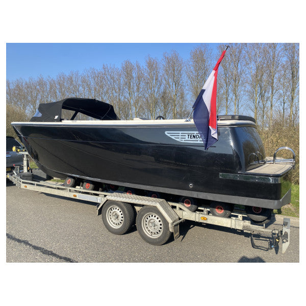 Tendr 23 Outboard 7 mètres Sloop de polyester noir