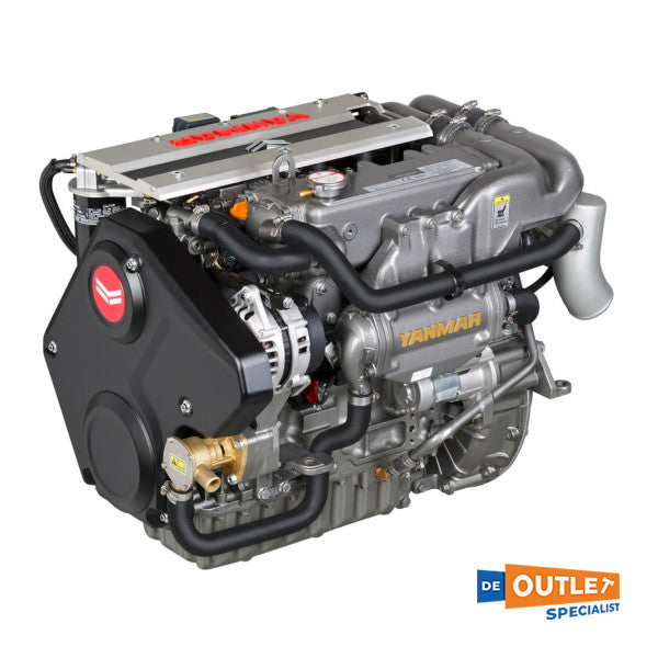 Ναυτιλιακός πετρελαιοκινητήρας Yanmar 4JH110 110 HP με συμπλέκτη ZF25A - 4JH110-CR-ZF25A