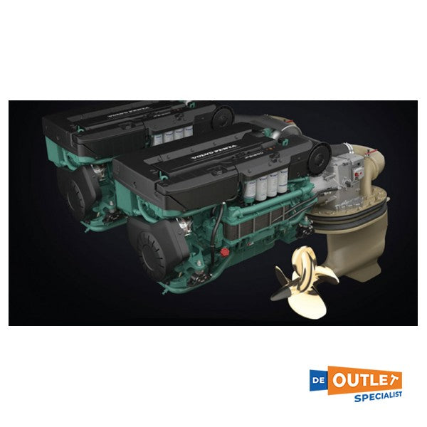 New Volvo Penta IPS500 engine set 2x D6-380 engine set