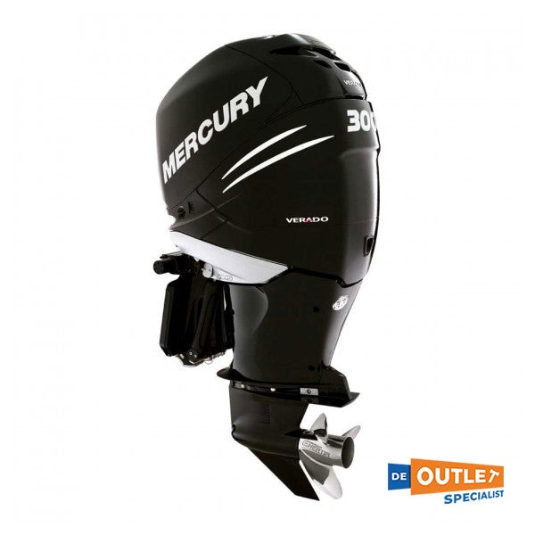 Mercury Verado 300 PK outboard / buitenboordmotor zwart