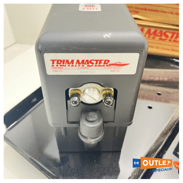 Trim master hydraulic 12V trim tab kit
