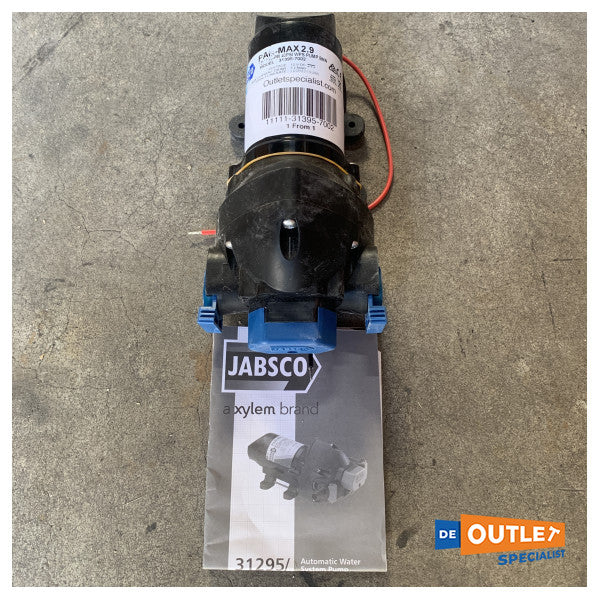Jabsco Par Max 2.9 11L - min drinkwater pump 12V - 31395-7002