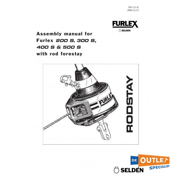 Selden Furlex 200S manual furling system - 539-511-11