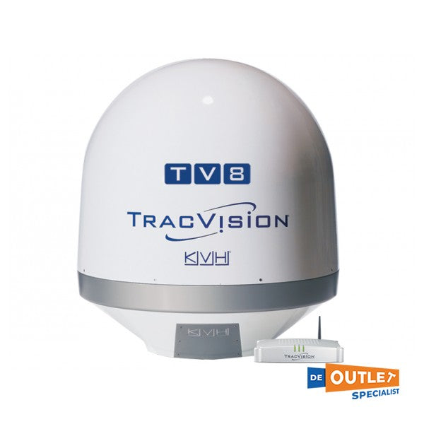 KVH TracVision TV8 TVRO pomorski satelitski TV sustav