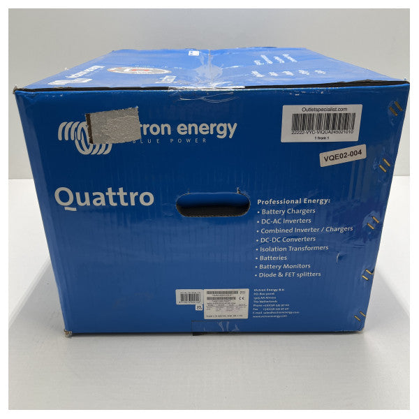 Victron Quattro 24V | 5000W | 120A - Chargeur de batterie 230 V - VIQUA245021010