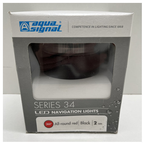 Aqua Signal series 34 LED RED All-round navigation light 12/24V - 3854161000