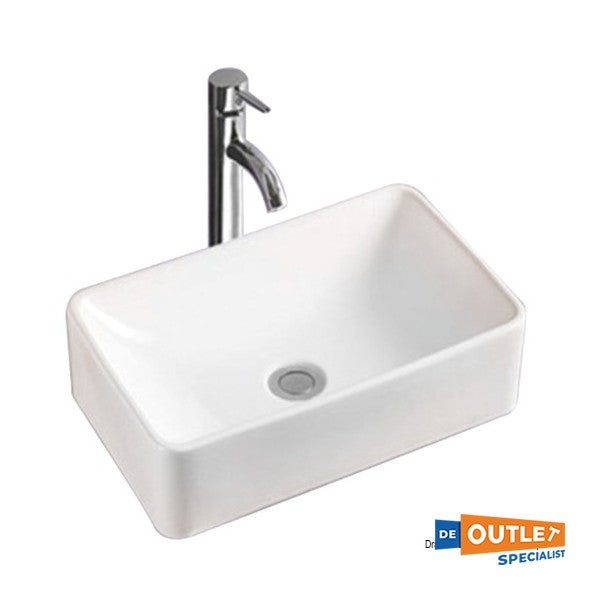 Osculati bijeli keramički umivaonik/sudoper 350 x 300 - 50.189.10