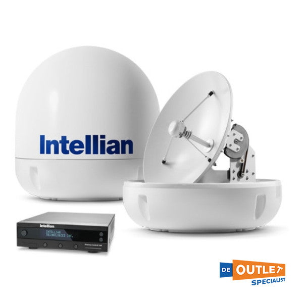 Dwuzakresowy system telewizji satelitarnej Intellian D4 45 cm - D2-406M